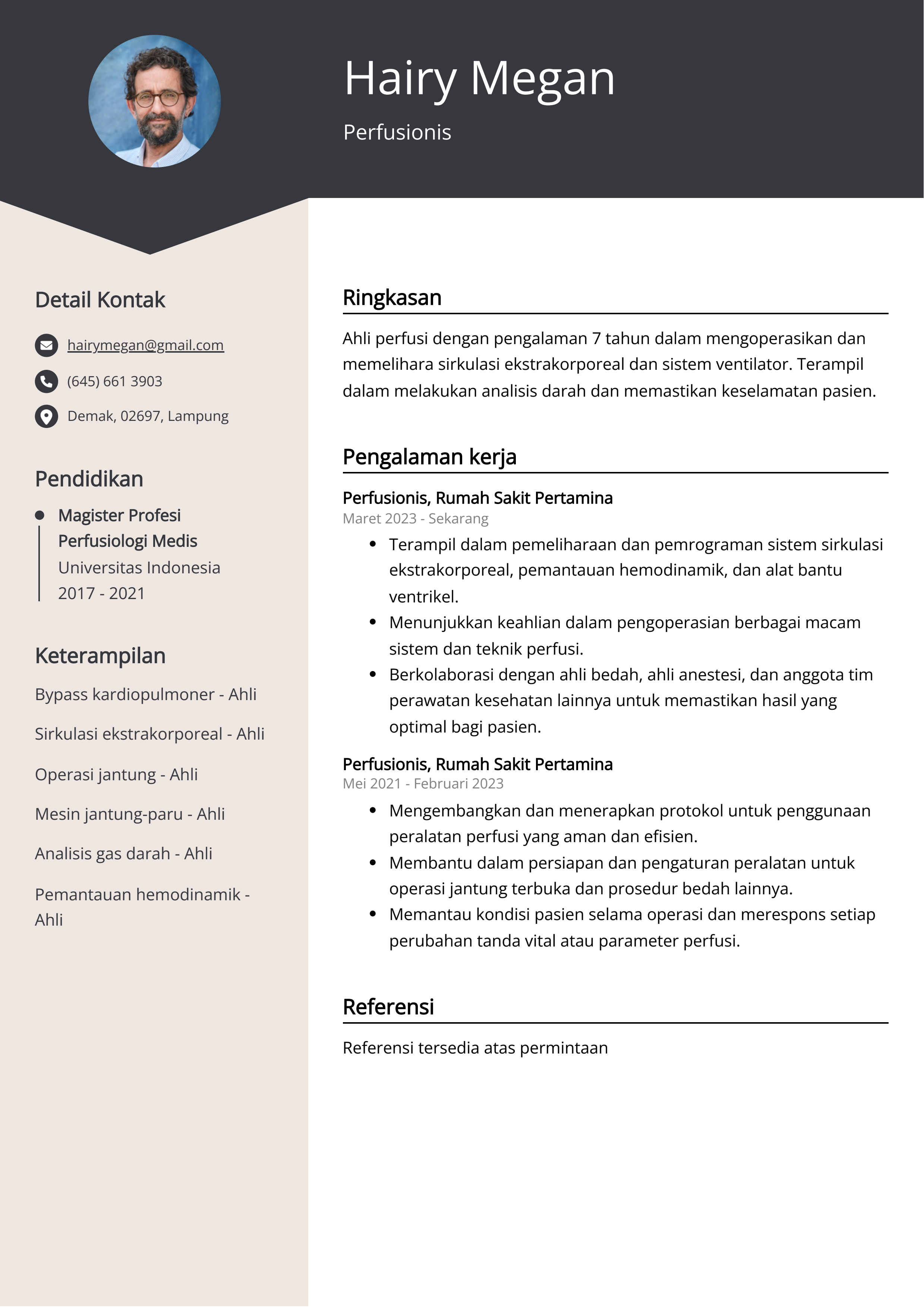 Contoh Resume Perfusionis